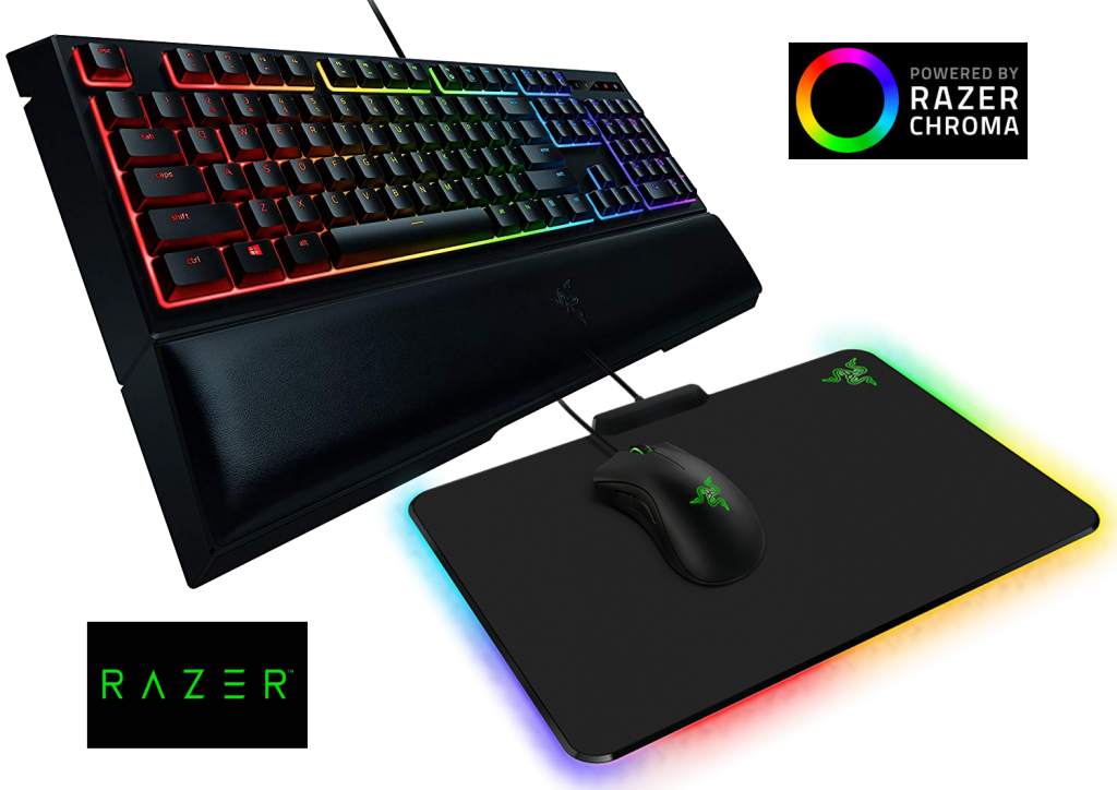 Razer Ornata Chroma Keyboard Death Adder Mouse