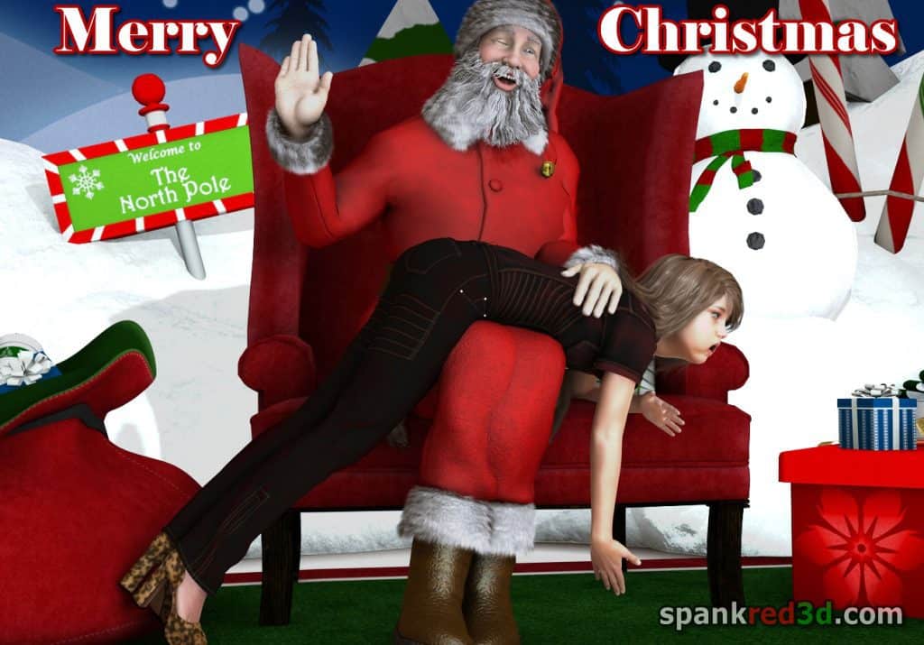 Christmas Spankings