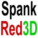 spankred3d logo