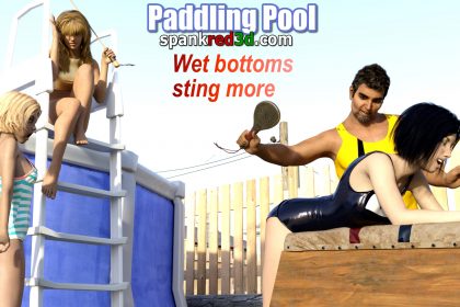 Wet Bottoms Sting More in The Paddling Pool
